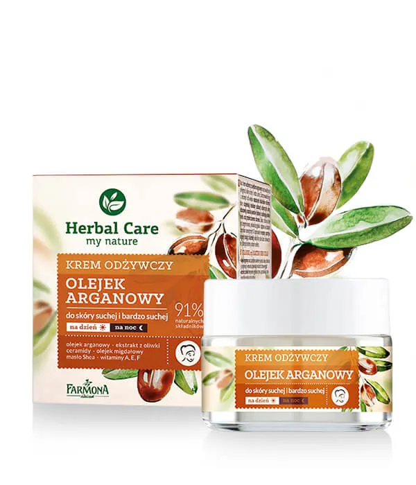 Farmona Herbal Care Восстанавливающий Питательный крем Аргановое Масло с керамидами на День Ночь Farmona Herbal Care Восстанавливающий Питательный крем Аргановое Масло с керамидами на День Ночь