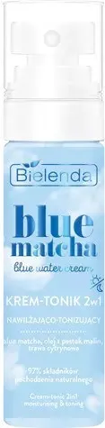 Увлажняющий крем-тоник 2 в 1 BIELENDA BLUE MATCHA Blue Water Cream Увлажняющий крем-тоник 2 в 1 BIELENDA BLUE MATCHA Blue Water Cream