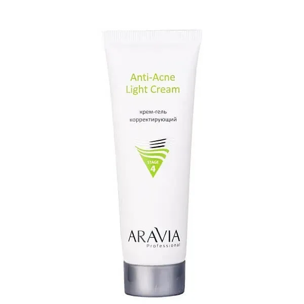 ARAVIA Professional Крем-гель корректирующий для жирной и проблемной кожи Anti-Acne Light Cream ARAVIA Professional Крем-гель корректирующий для жирной и проблемной кожи Anti-Acne Light Cream