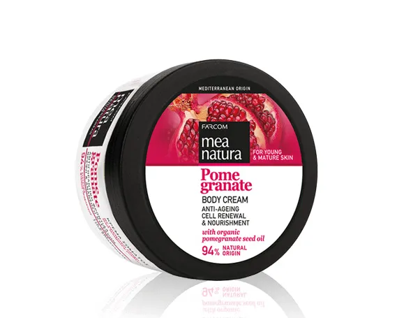 Омолаживающий крем для тела Гранат Натуральный Питательный Farcom MEA NATURA Pomegranate Омолаживающий крем для тела Гранат Натуральный Питательный Farcom MEA NATURA Pomegranate