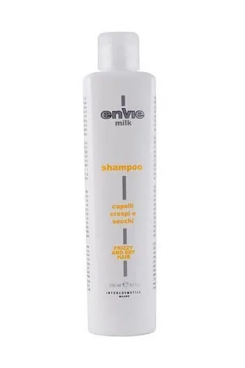 Шампунь с молочным протеином Envie MILK PROTEIN, уход для вьющихся, сухих, поврежденных волос Шампунь с молочным протеином Envie MILK PROTEIN, уход для вьющихся, сухих, поврежденных волос