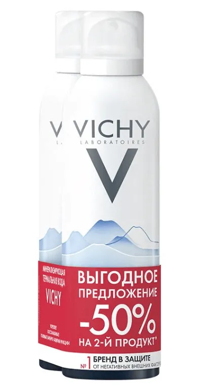VICHY PURETE THERMALE Дуопак Вода термальная минерализующая 50% на 2-ой продукт VICHY PURETE THERMALE Дуопак Вода термальная минерализующая 50% на 2-ой продукт