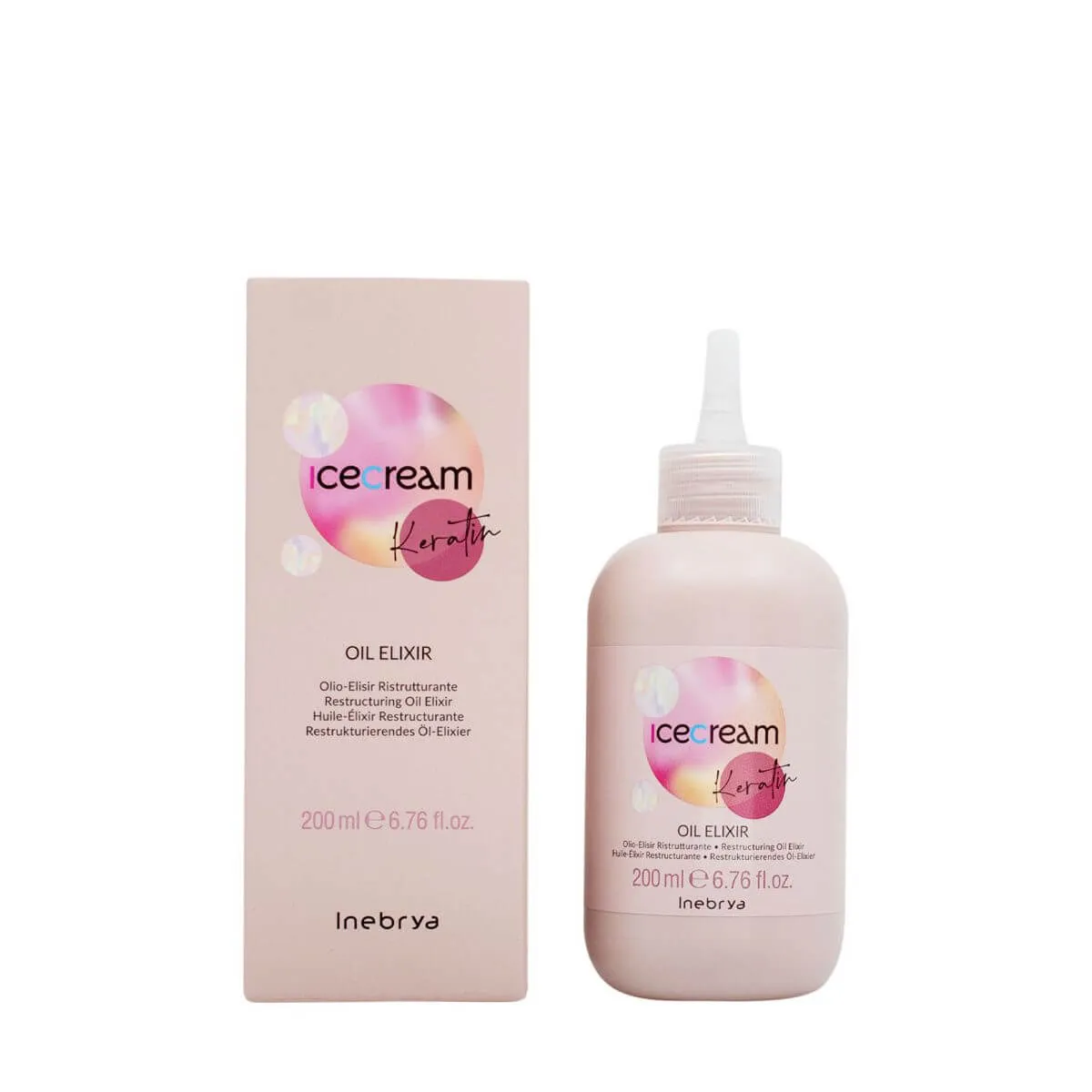 Масло эликсир с кератином восстанавливающее Inebrya Keratin Oil Elixir Масло эликсир с кератином восстанавливающее Inebrya Keratin Oil Elixir