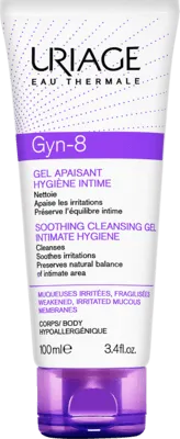 Uriage Gyn 8 Гель для интимной гигиены Урьяж Гин 8 успокаивающий Uriage Gyn 8 Гель для интимной гигиены Урьяж Гин 8 успокаивающий