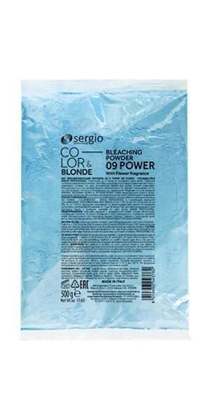 Color Blonde Порошок для обесцвечивания волос до 9 уровней Sergio Professional Color Blonde Порошок для обесцвечивания волос до 9 уровней Sergio Professional