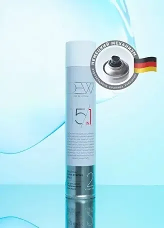 Товар Профессиональный Лак для волос экстрасильной фиксации 3 HAIR SPRAY EXTRA STRONG HOLD Dew Professional Товар Профессиональный Лак для волос экстрасильной фиксации 3 HAIR SPRAY EXTRA STRONG HOLD Dew Professional