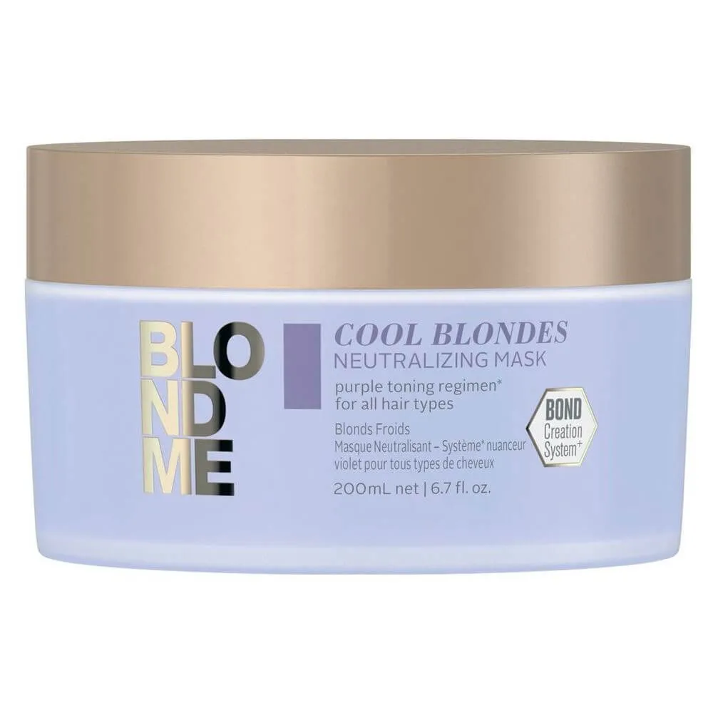 Schwarzkopf Professional BlondMe Cool Blondes Нейтрализующая маска для волос холодных оттенков блонд Schwarzkopf Professional BlondMe Cool Blondes Нейтрализующая маска для волос холодных оттенков блонд