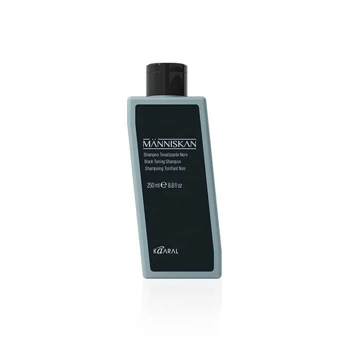 Шампунь черный тонирующий Manniskan Kaaral Black Toning Shampoo Шампунь черный тонирующий Manniskan Kaaral Black Toning Shampoo