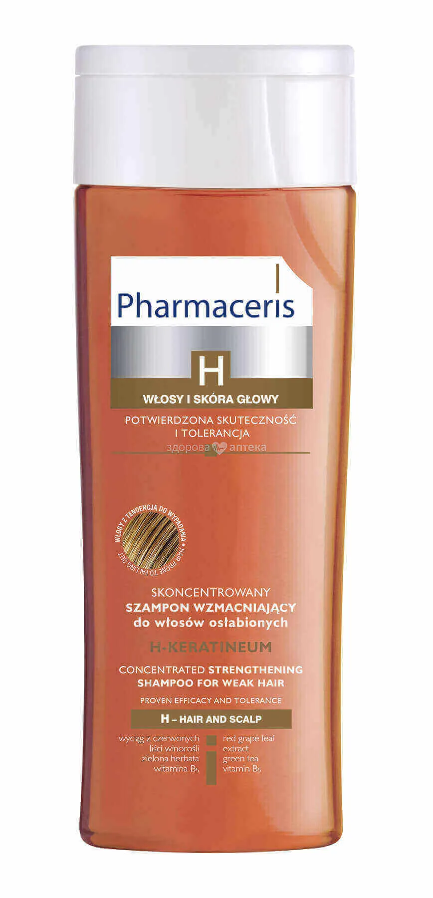 Pharmaceris H Концентрированный шампунь для ослабленных тонких волос H-Keratineum Pharmaceris H Концентрированный шампунь для ослабленных тонких волос H-Keratineum