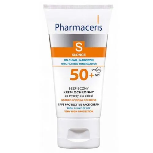 Детский крем для лица SPF50+ "Безопасная защита" Pharmaceris S Детский крем для лица SPF50+ "Безопасная защита" Pharmaceris S