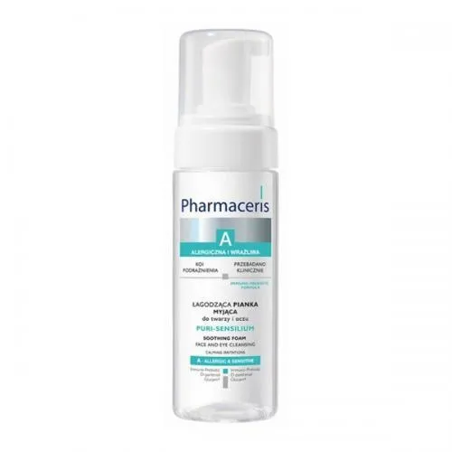 Товар Pharmaceris A Puri-Sensilium Пенка нежная для умывания лица Для умывания и снятия макияжа Товар Pharmaceris A Puri-Sensilium Пенка нежная для умывания лица Для умывания и снятия макияжа