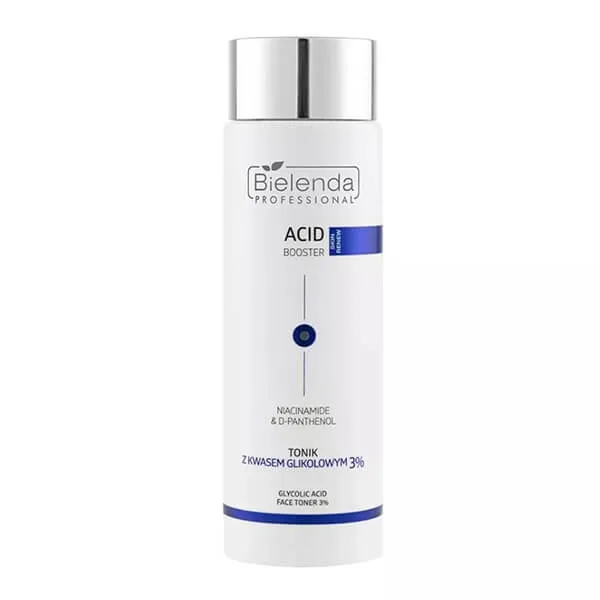 ACID BOOSTER Тоник с гликолевой кислотой 3 % Bielenda Professional ACID BOOSTER Тоник с гликолевой кислотой 3 % Bielenda Professional