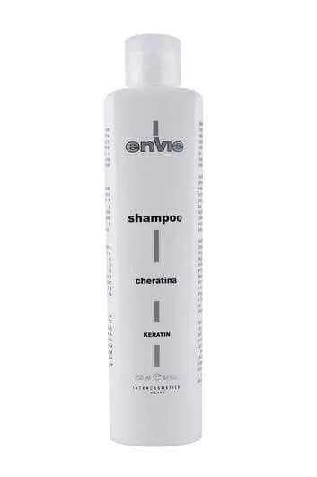 Шампунь с кератином Envie, восстановление структуры волос Шампунь с кератином Envie, восстановление структуры волос