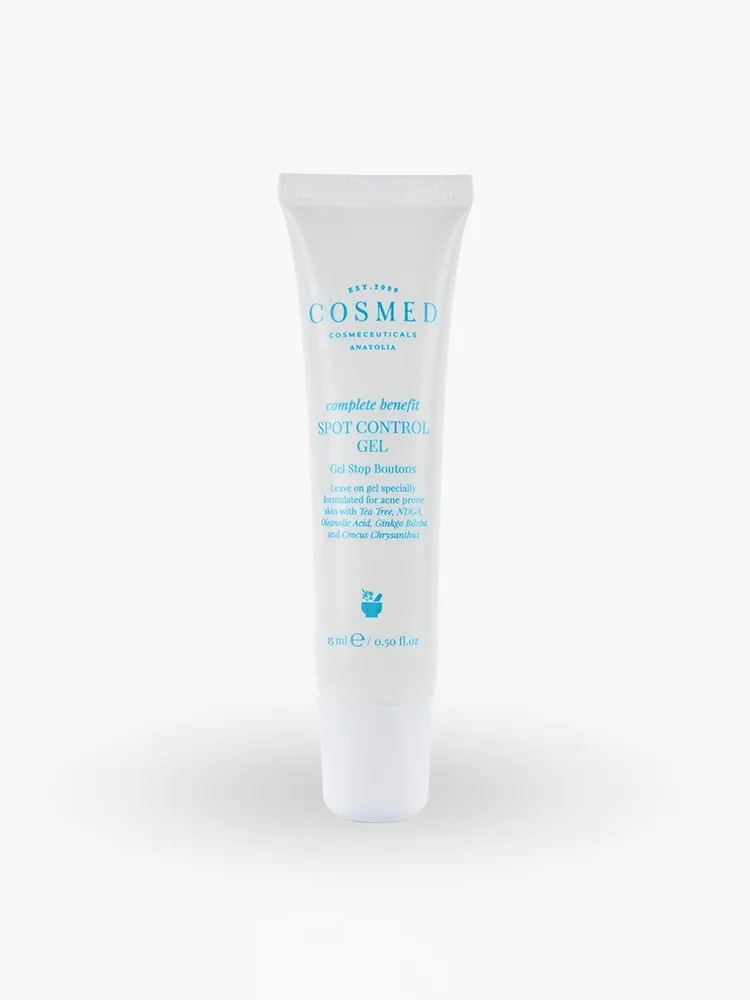 COSMED COMPLETE BENEFIT SPOT CONTROL GEL Гель точечный с маслом чайного дерева для кожи с акне