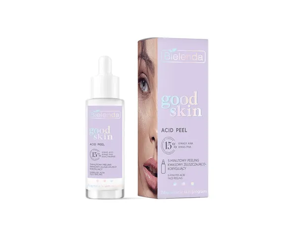 Bielenda Good Skin Acid Peel Кислотный пилинг для лица, отшелушивающий и корректирующий, с AHA-PHA кислотами Bielenda Good Skin Acid Peel Кислотный пилинг для лица, отшелушивающий и корректирующий, с AHA-PHA кислотами