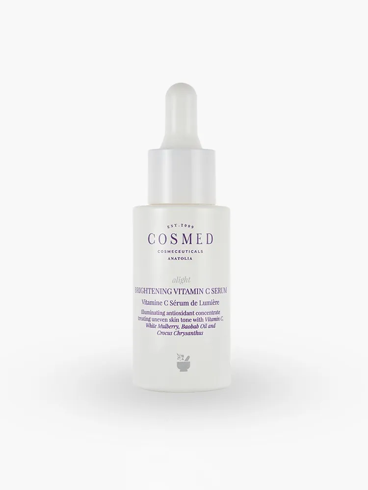 COSMED ALIGHT BRIGHTENING VITAMIN C SERUM Сыворотка осветляющая с витамином С антиоксидантная выравнивающая тон кожи