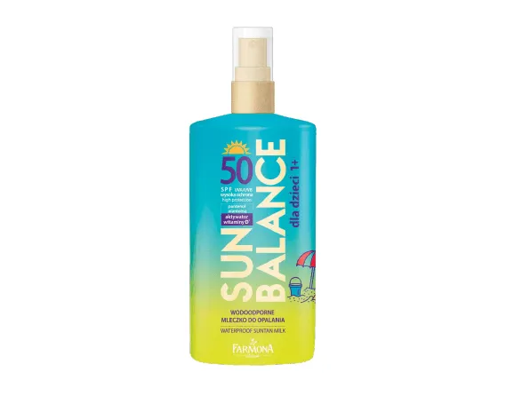 Молочко для загара детское Водостойкое 1 + SPF 50 Sun Balance Farmona Молочко для загара детское Водостойкое 1 + SPF 50 Sun Balance Farmona