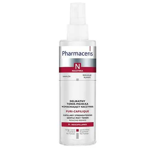 Товар Тоник для лица нежный Укрепляющий капилляры Восстанавливающий рН кожи Pharmaceris N Puri-Capilique Тоники, Лосьоны, Термальная вода Товар Тоник для лица нежный Укрепляющий капилляры Восстанавливающий рН кожи Pharmaceris N Puri-Capilique Тоники, Лосьоны, Термальная вода