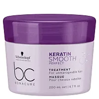 Товар Маска для вьющихся и непослушных волос Keratin Smooth Perfect Schwarzkopf Маски Товар Маска для вьющихся и непослушных волос Keratin Smooth Perfect Schwarzkopf Маски