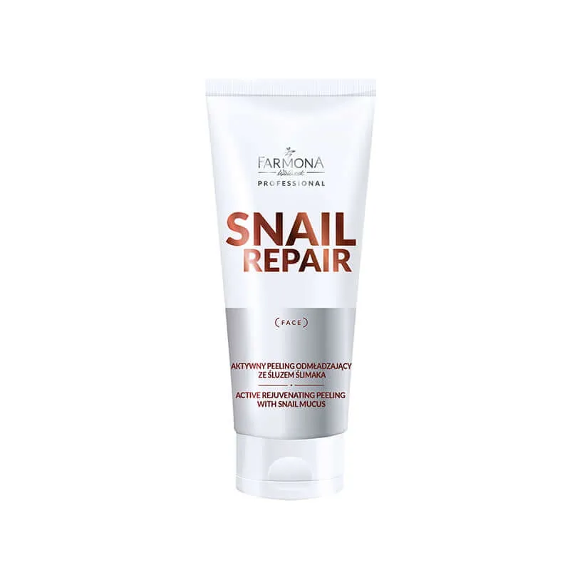 Омолаживающий пилинг скраб с муцином улитки для лица Farmona Professional Snail Repair Омолаживающий пилинг скраб с муцином улитки для лица Farmona Professional Snail Repair