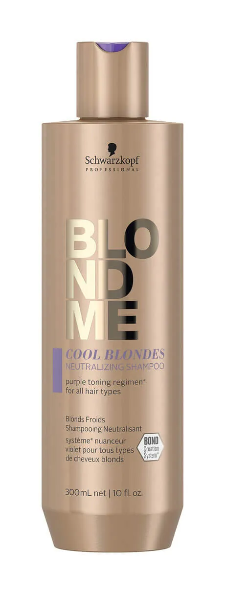 Schwarzkopf Professional BlondMe Cool Blondes Нейтрализующий шампунь для волос холодных оттенков блонд Neutralizing Shampoo Schwarzkopf Professional BlondMe Cool Blondes Нейтрализующий шампунь для волос холодных оттенков блонд Neutralizing Shampoo