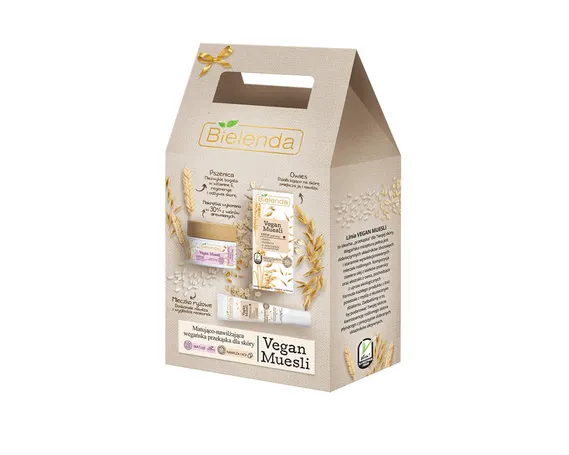Подарочный набор для лица Bielenda VEGAN MUESLI Подарочный набор для лица Bielenda VEGAN MUESLI