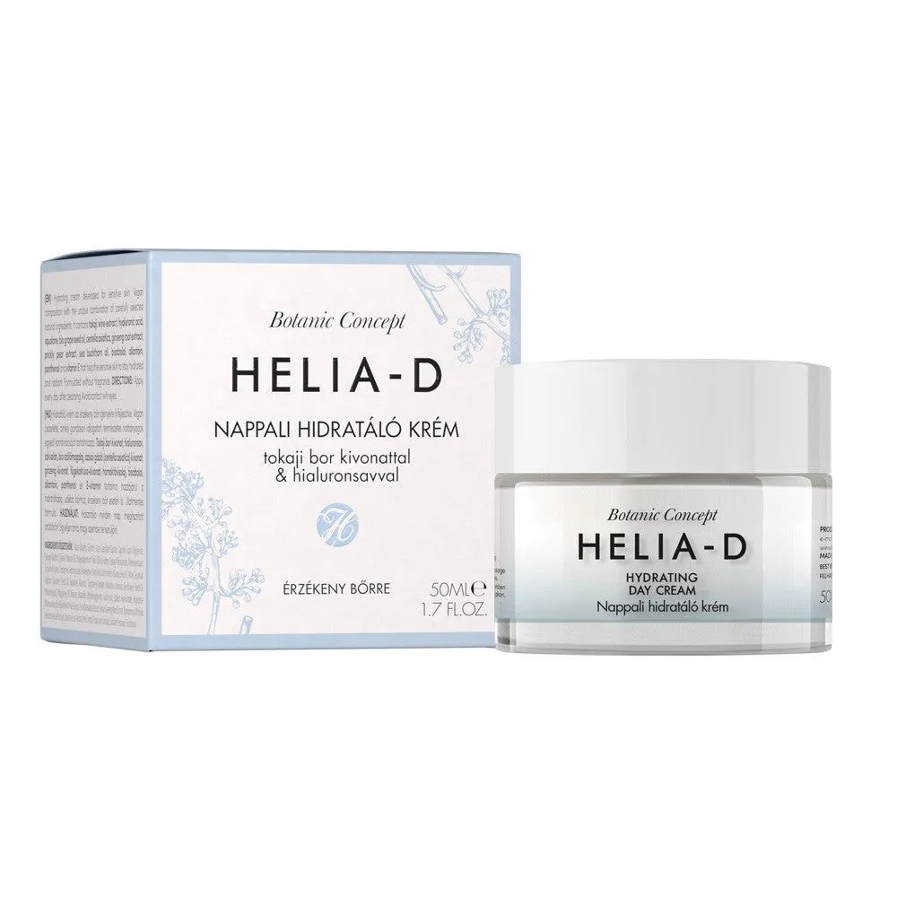 Helia-D Botanic Concept Крем увлажняющий дневной для чувствительной кожи с экстрактом токайского вина и гиалуроновой кислотой