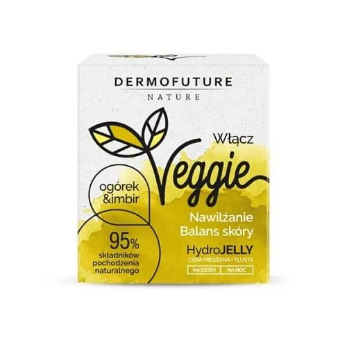 Товар Hydro JELLY DermoFuture Гидрогель для комбинированной и жирной кожи увлажняющий восстанавливающий баланс Огурец и имбирь Nature Veggie Кремы Товар Hydro JELLY DermoFuture Гидрогель для комбинированной и жирной кожи увлажняющий восстанавливающий баланс Огурец и имбирь Nature Veggie Кремы