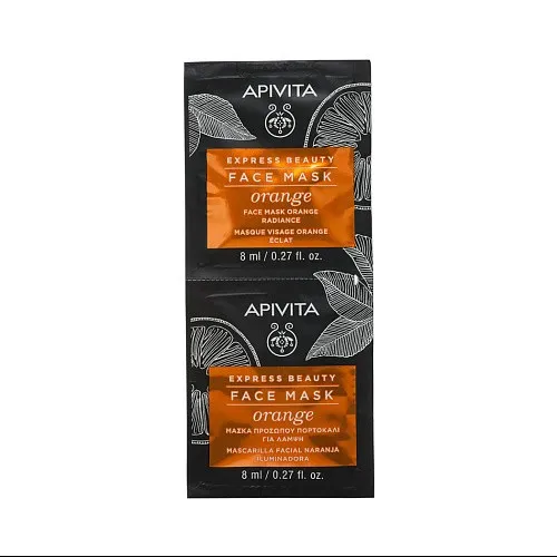 Товар Эксресс Маска для сияния кожи лица с апельсином APIVITA Express orange radiance Маски Товар Эксресс Маска для сияния кожи лица с апельсином APIVITA Express orange radiance Маски