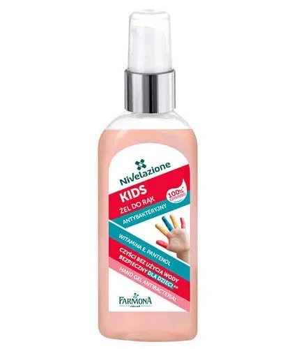 Товар Детский антибактериальный гель для рук с антимикробным действием Farmona Nivelazione Kids Товар Детский антибактериальный гель для рук с антимикробным действием Farmona Nivelazione Kids