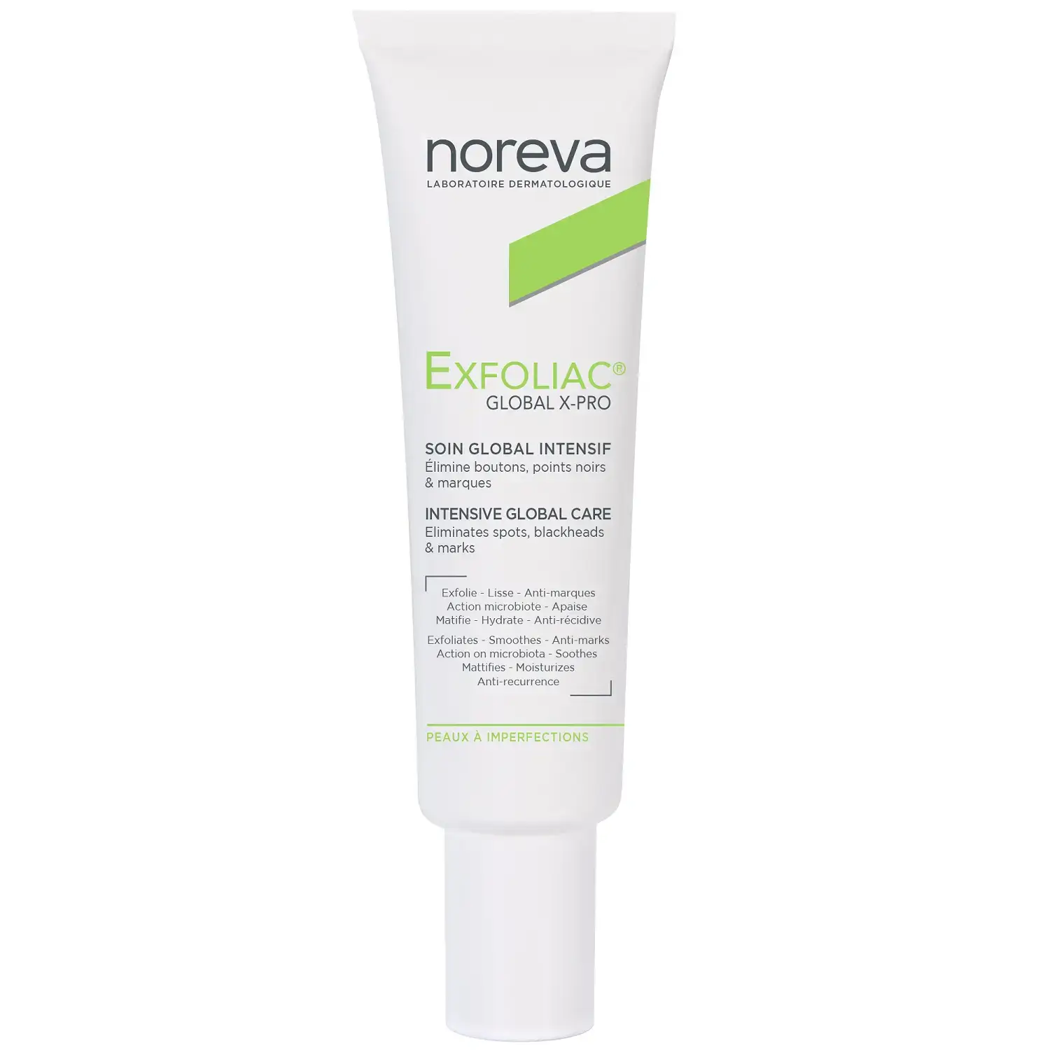 Noreva Exfoliac Global X-Pro Норева Эксфолиак Глобал интенсивный крем для проблемной кожи от акне и несовершенств 