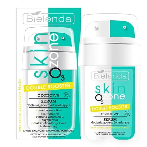 Кислородная осветляющая сыворотка с витамином C Bielenda Skin O3 Zone Double Booster 