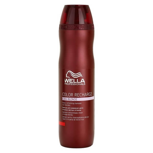 Шампунь для освежения цвета холодных светлых оттенков Color Recharge Violet Shampoo For Cool Blond Wella Шампунь для освежения цвета холодных светлых оттенков Color Recharge Violet Shampoo For Cool Blond Wella
