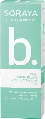 Товар Нормализирующий крем для лица Витамин B 12 SORAYA BEAUTY ALPHABET Кремы Товар Нормализирующий крем для лица Витамин B 12 SORAYA BEAUTY ALPHABET Кремы