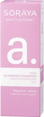 Товар Крем Ретинол с витамином A для лица от первых морщин SORAYA BEAUTY ALPHABET. Витаминная сыворотка 2 в 1 Кремы Товар Крем Ретинол с витамином A для лица от первых морщин SORAYA BEAUTY ALPHABET. Витаминная сыворотка 2 в 1 Кремы