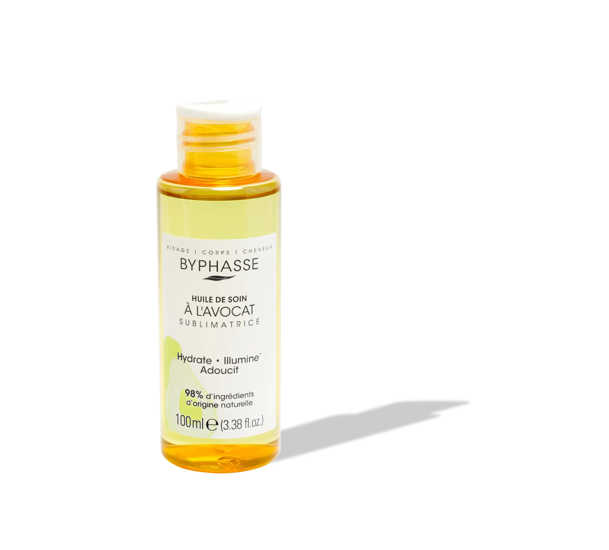 Масло для лица, тела и волос. АВОКАДО. BYPHASSE SUBLIMATRICE 