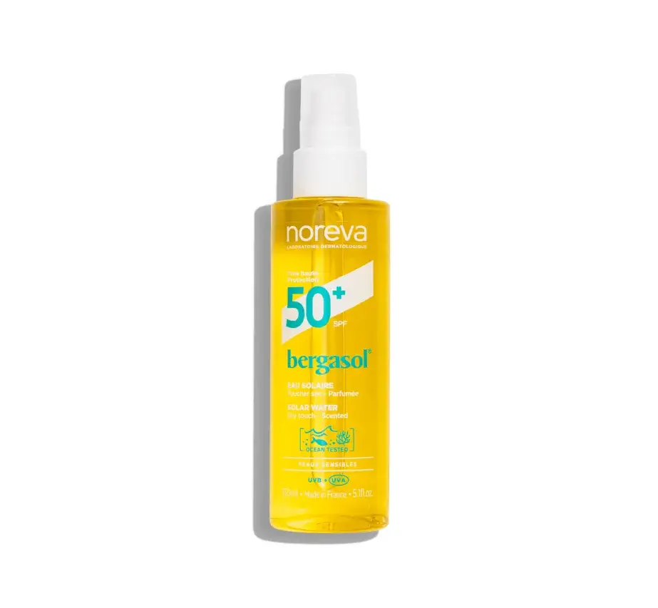 NOREVA Bergasol EAU SOLAIRE SPF50 Солнцезащитный лосьон двухфазный SUN WATER