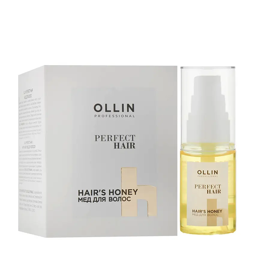 OLLIN Professional PERFECT HAIR Мёд для волос, аргановое масло и масло жажоба