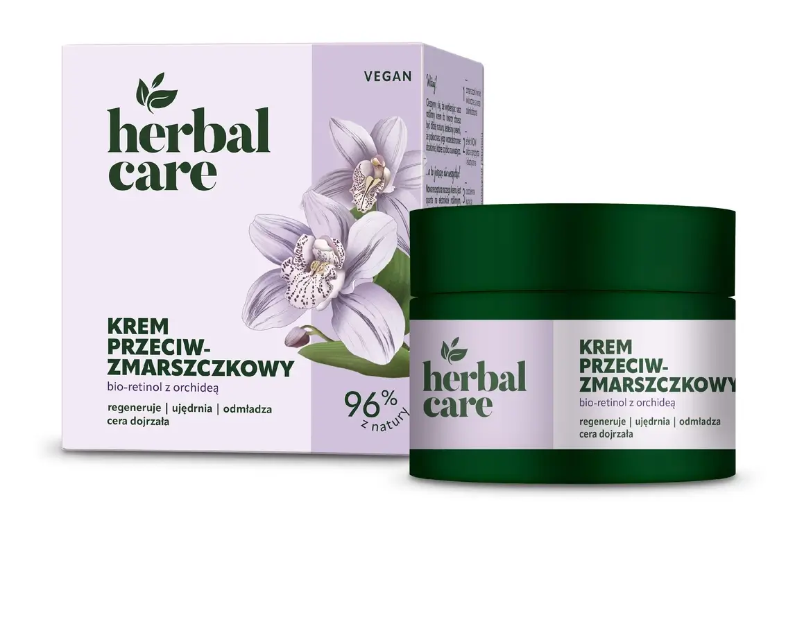 Крем от морщин с ретинолом и орхидеей для зрелой кожи дневной и ночной Farmona HERBAL CARE 