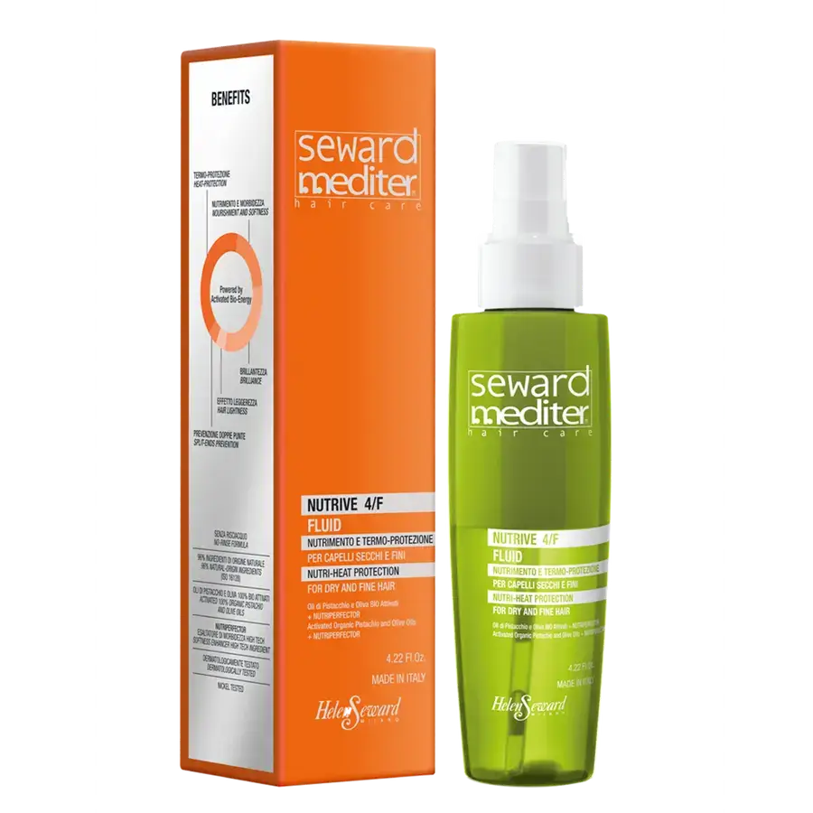 NUTRIVE FLUID Двухфазный питательный термозащитный флюид для сухих и тонких волос Helen Seward 
