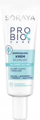 Товар Probio Care Пребиотический балансирующий крем для жирной и чувствительной кожи SORAYA Кремы Товар Probio Care Пребиотический балансирующий крем для жирной и чувствительной кожи SORAYA Кремы