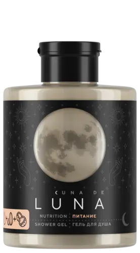 Питательный гель для душа с экстрактом овса Cuna de LUNA