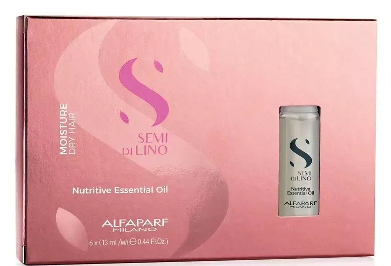 Увлажняющее эфирное масло для питания сухих волос Moisture Nutritive Essential Oil, Alfaparf Milano, Moisture Dry Hair 