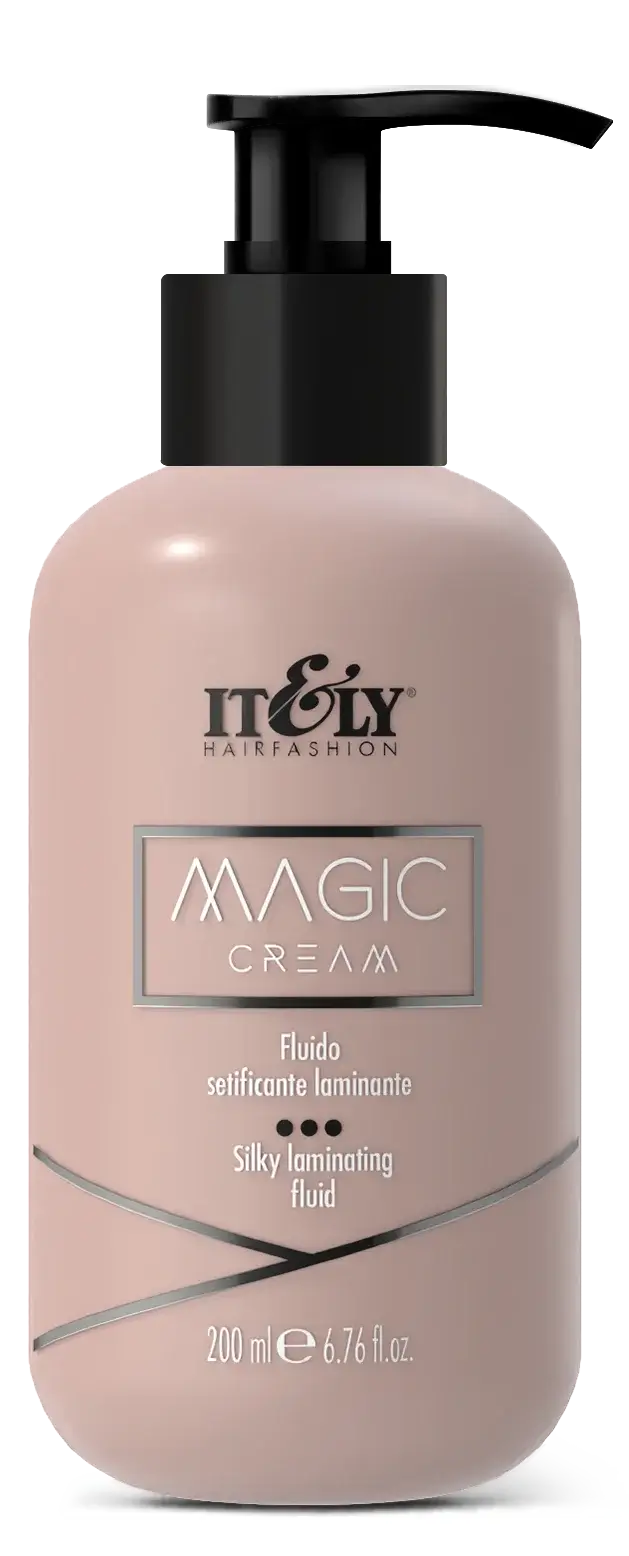Magic cream ITELY Шелковый ламинирующий крем флюид для сухих и вьющихся волос Magic cream ITELY Шелковый ламинирующий крем флюид для сухих и вьющихся волос