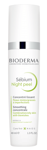 Bioderma Sebium Night Peel Ночной пилинг для жирной и комбинированной кожи Себиум Биодерма