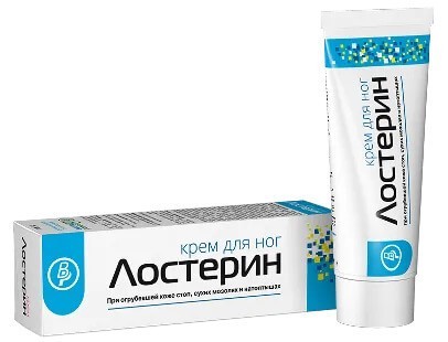 Лостерин крем для ног нафталановый от мазолей и натоптышей для огрубевшей кожи Лостерин крем для ног нафталановый от мазолей и натоптышей для огрубевшей кожи