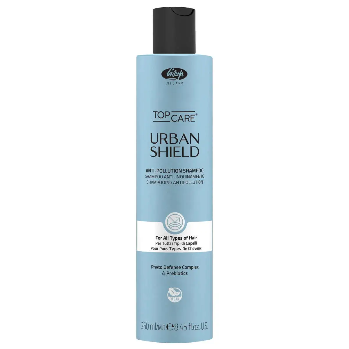 Lisap Шампунь для всех типов волос c фитозащитным комплексом и пребиотиками TOP CARE URBAN SHIELD