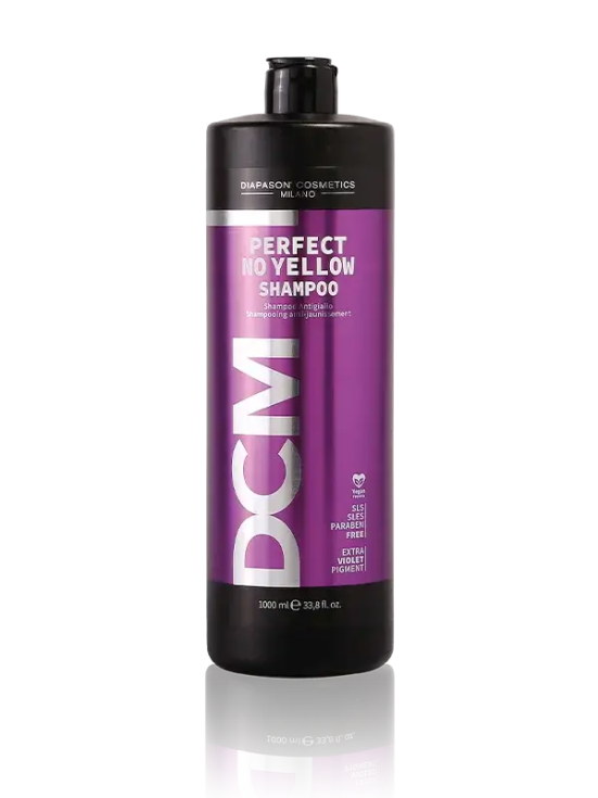 Шампунь для нейтрализации желтизны обесцвеченных и мелированных волос DCM Perfect No Yellow Shampoo