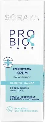 Товар Probio Care Пребиотический балансирующий крем для жирной и чувствительной кожи SORAYA Кремы Товар Probio Care Пребиотический балансирующий крем для жирной и чувствительной кожи SORAYA Кремы