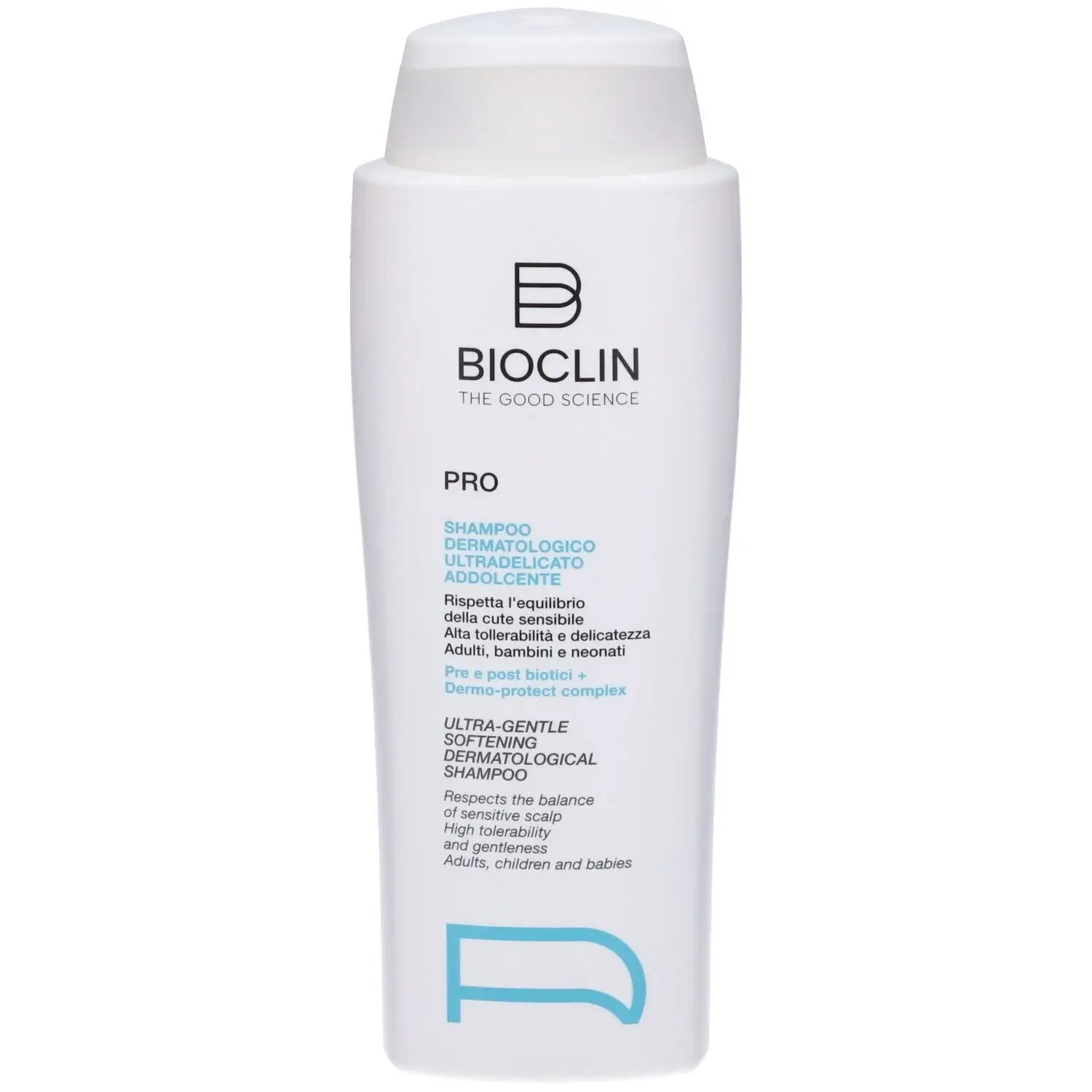 Bioclin Pro Ultra-Delicate Softening Дерматологический шампунь нежный смягчающий для младенцев, детей и взрослых